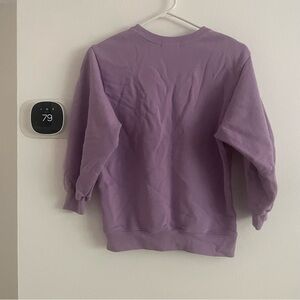 Agolde Lavender Crew Neck Sweater size small